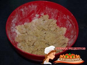 песочный пирог с клубникой